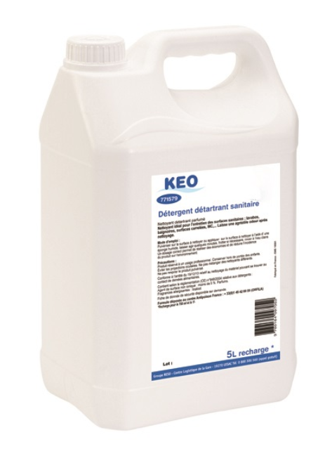 KEO DETERGENT DETARTRANT SANITAIRE ECOLABEL