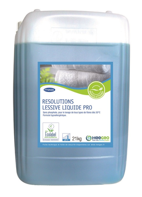 RESOLUTIONS LESSIVE LIQUIDE PRO