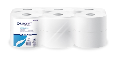 PAPIER TOILETTE MINI JUMBO STRONG 150