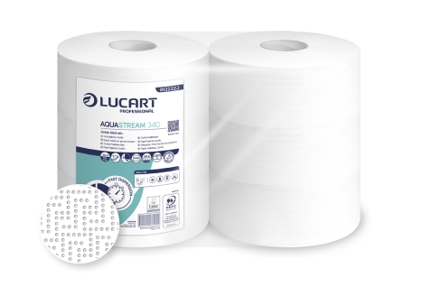 PAPIER TOILETTE MAXI JUMBO AQUASTREAM