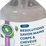 RESOLUTIONS SAVON MAINS CORPS ET CHEVEUX