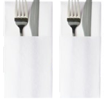 LUNCH POCHETTES A COUVERTS CELISOFT