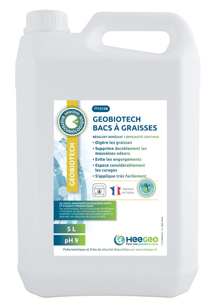GEOBIOTECH BAC A GRAISSES